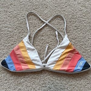 Rip Curl Women’s Multi-Striped Triangle Bikini